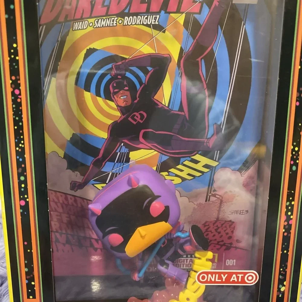 Funko Pop! Comic Book Cover‎ with Case: Marvel - Daredevil - Target...
